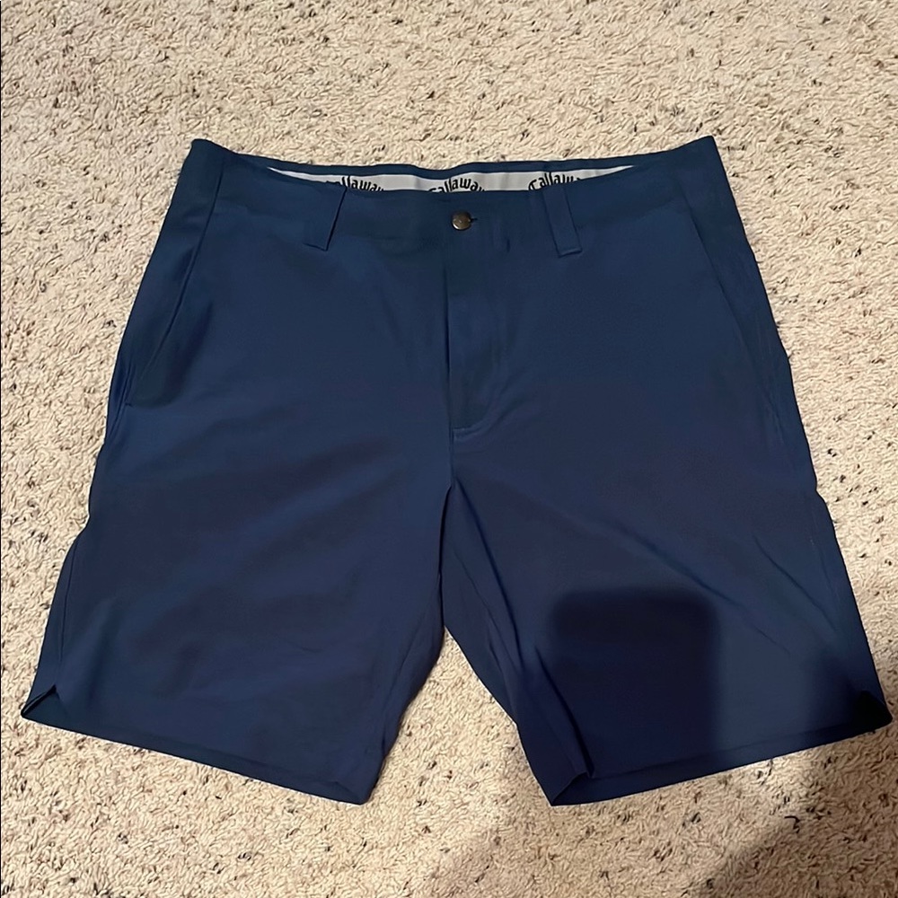 Callaway Men's Navy Blue Golf Shorts 32w